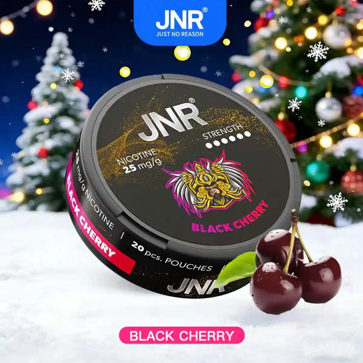 JNR Nicotine Pouches-Black cherry