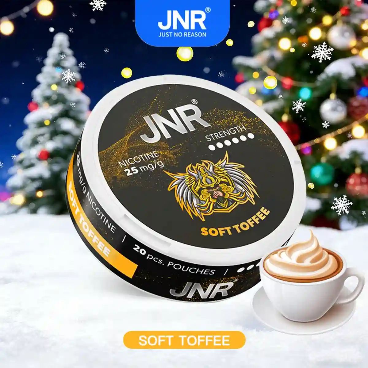 JNR Nicotine Pouches-Soft Toffee