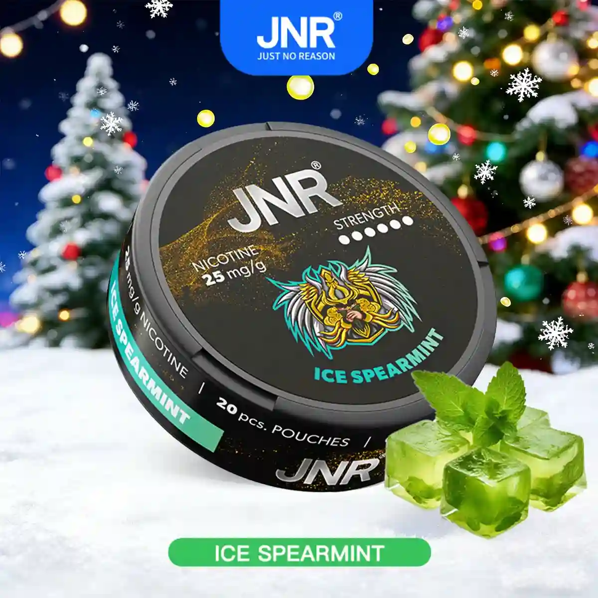 JNR Nicotine Pouches-lce Spearmint