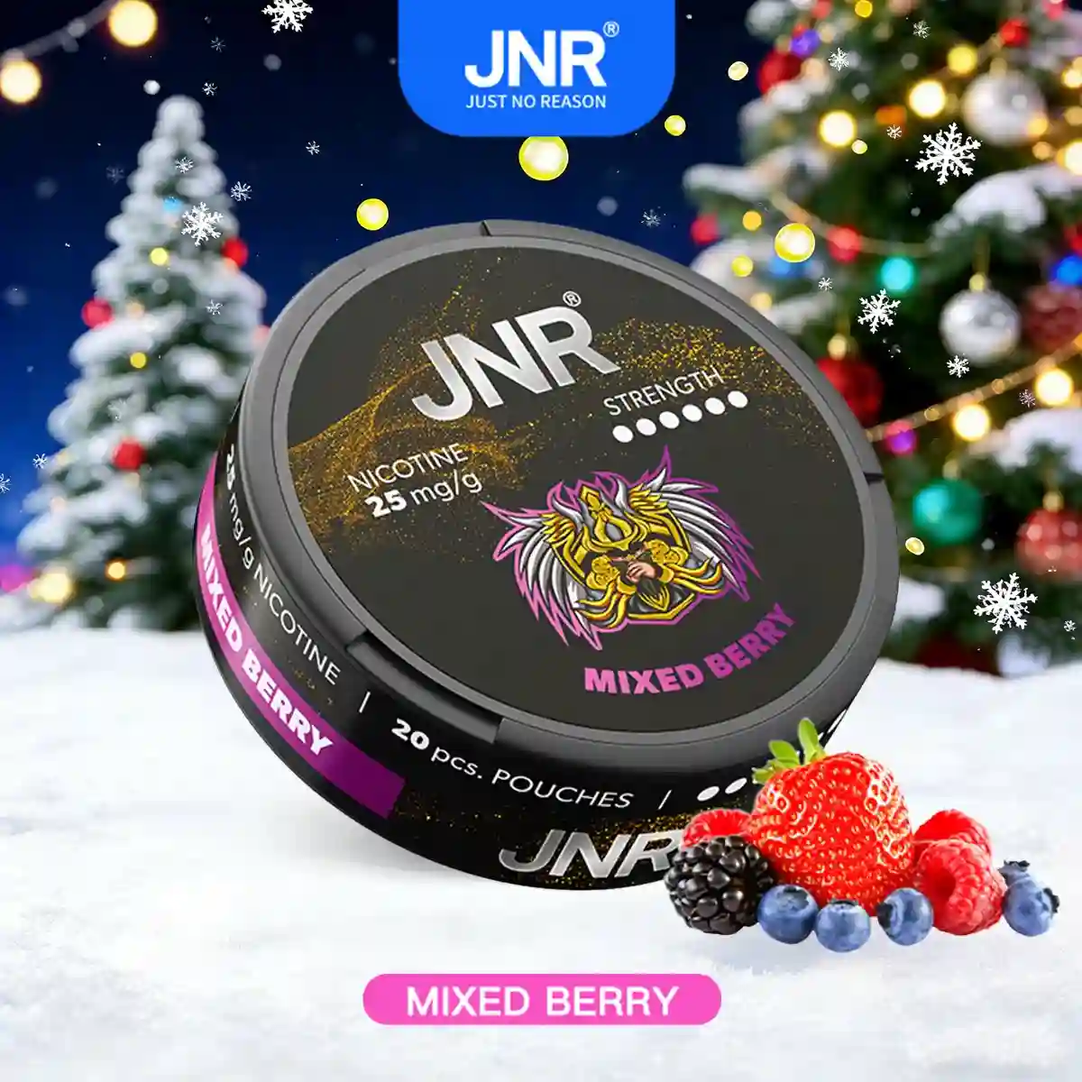 JNR Nicotine Pouches-Mixed Berry