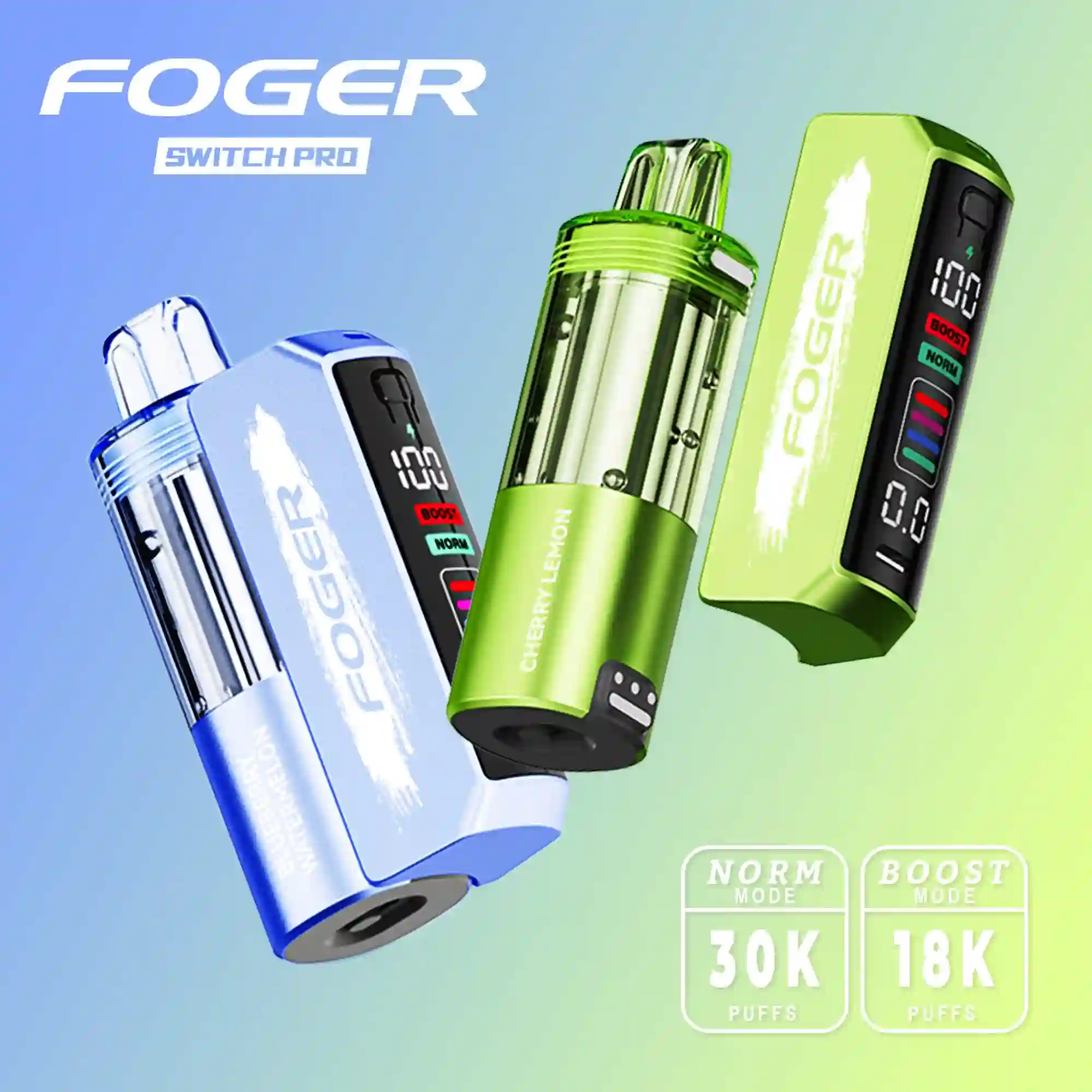 Foger Switch Pro Kit 5% - 30K Puffs Disposable Vape