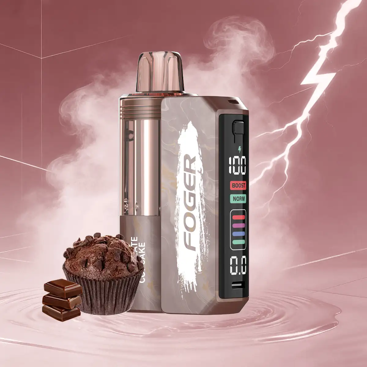 Chocolate Cupcake | Foger Switch Pro Kit 5% - 30K Puffs Disposable Vape