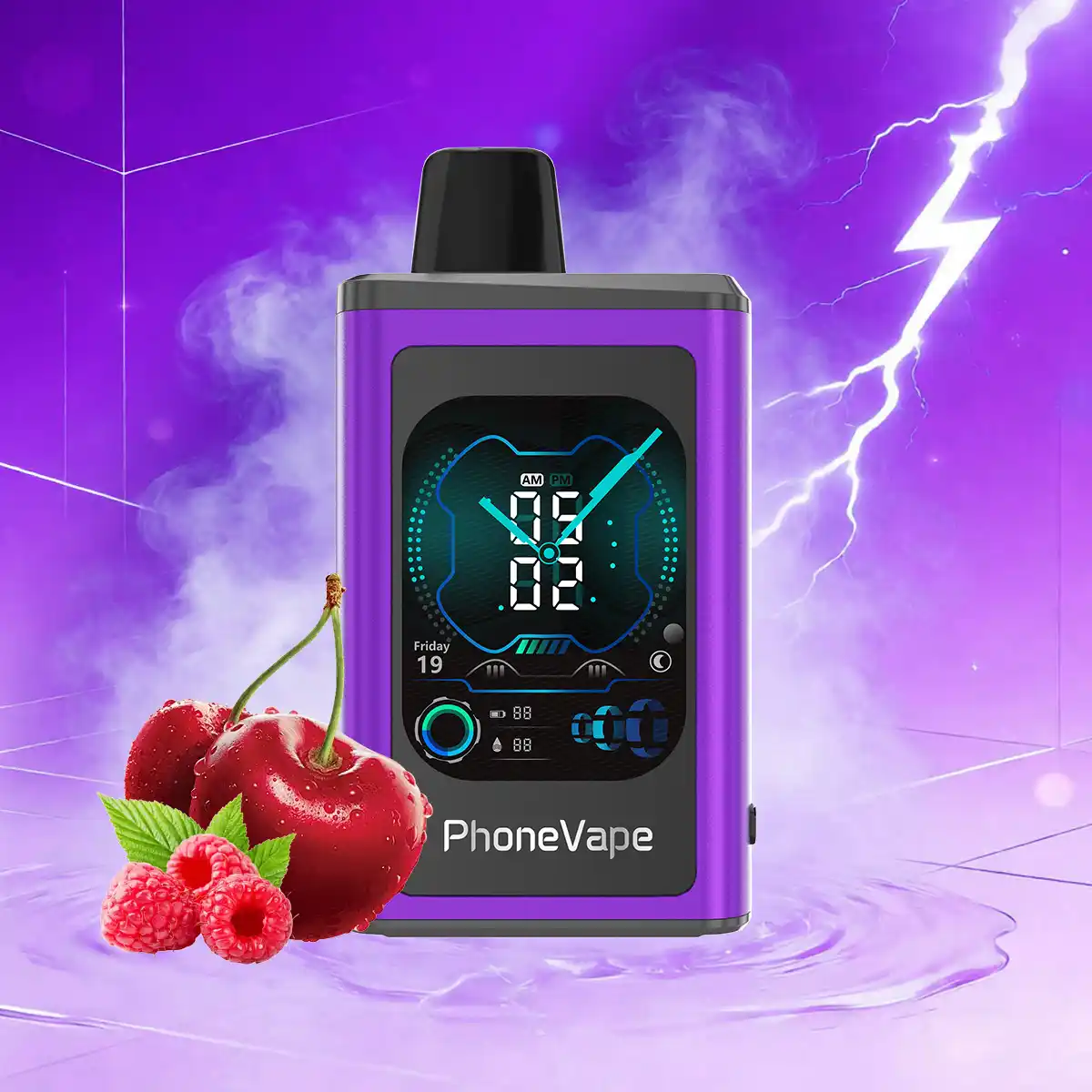 JNR PhoneVape 30K Disposable Vape-Cherry Strawberry Raspberry