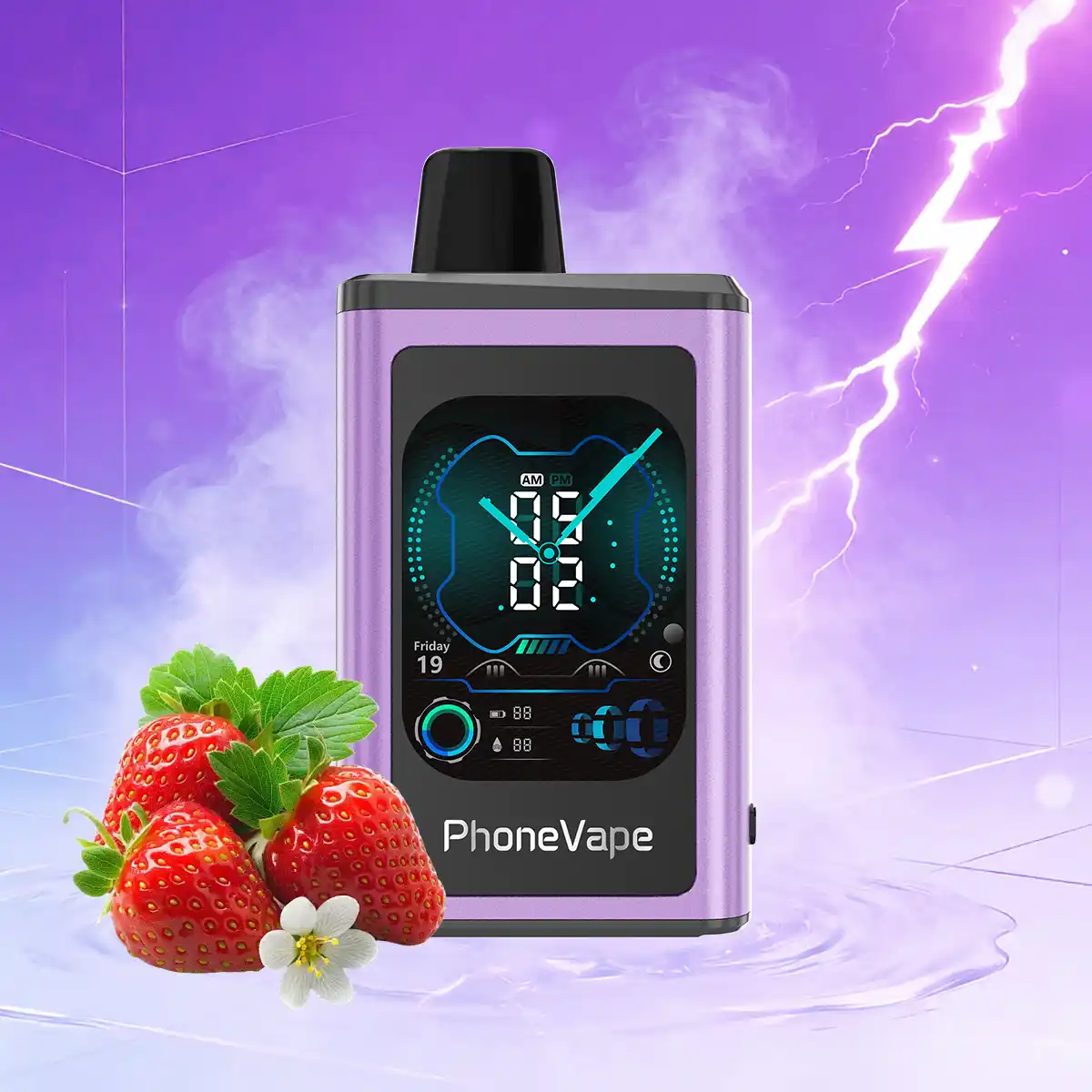 JNR PhoneVape 30K Disposable Vape-Strawberry lce