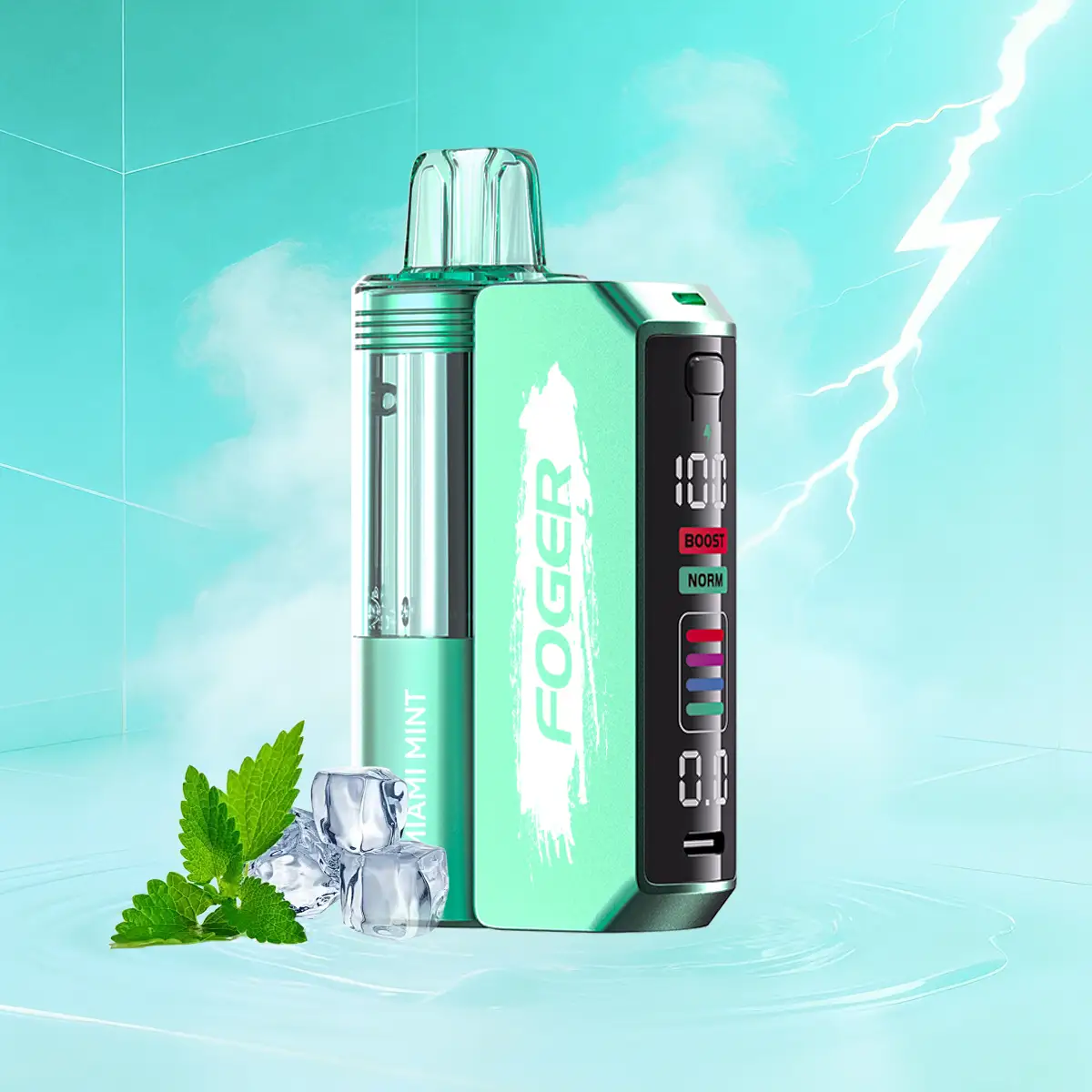 Miami Mint | Foger Switch Pro Kit 5% - 30K Puffs Disposable Vape