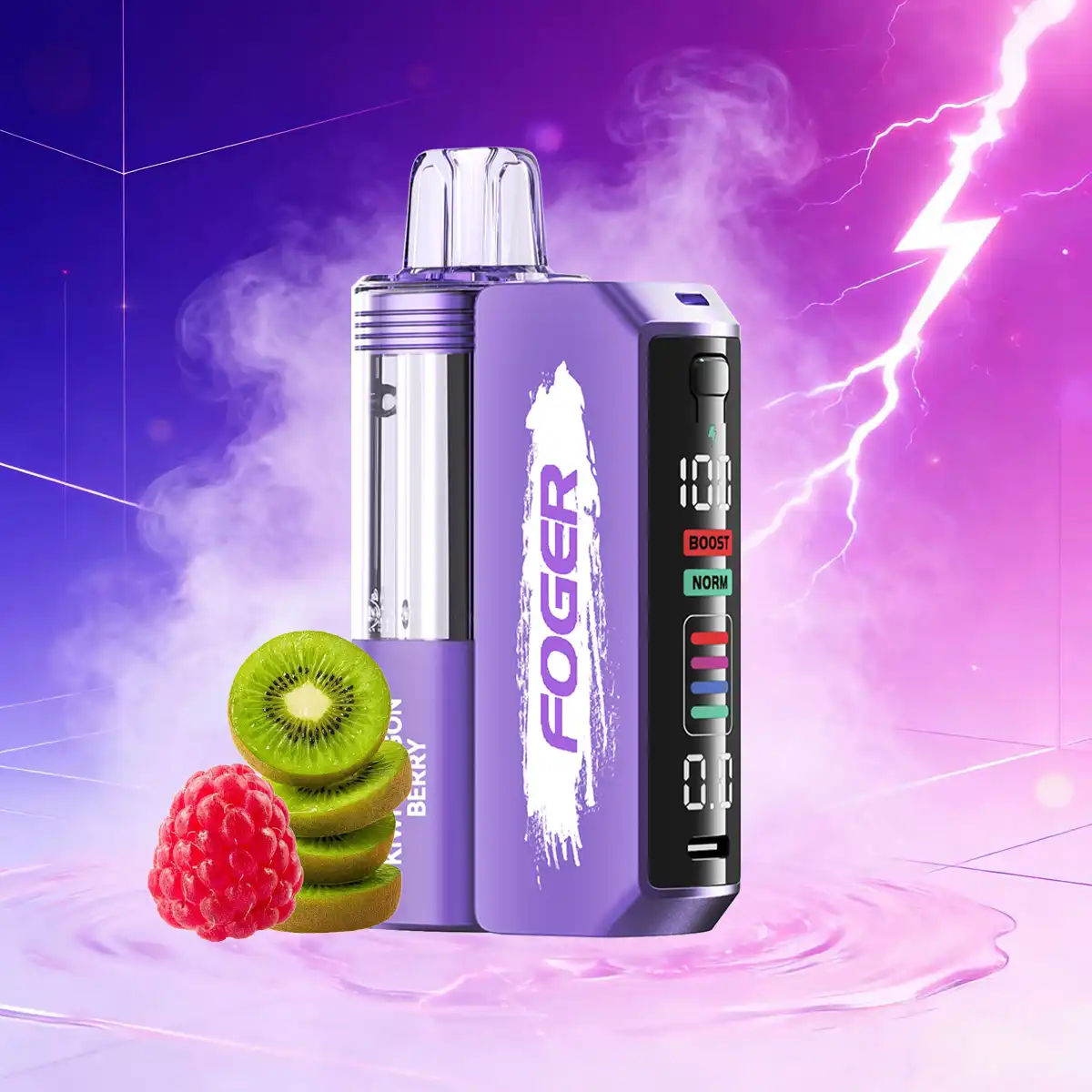 Kiwi Dragon Berry | Foger Switch Pro Kit 5% - 30K Puffs Disposable Vape