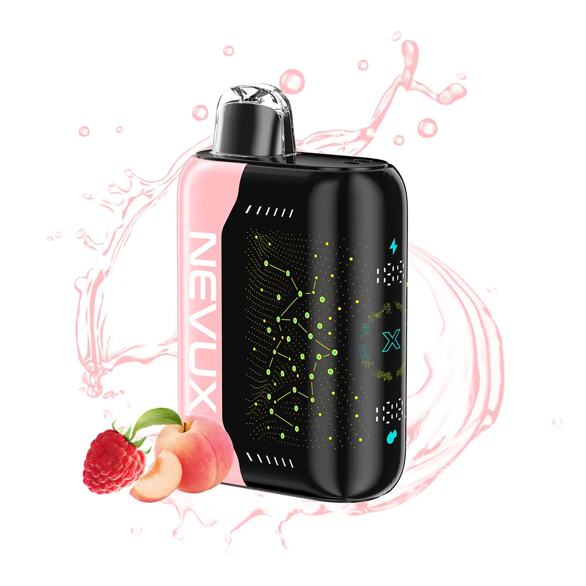 NEVUX Pulse X 40K White Peach Raspberry