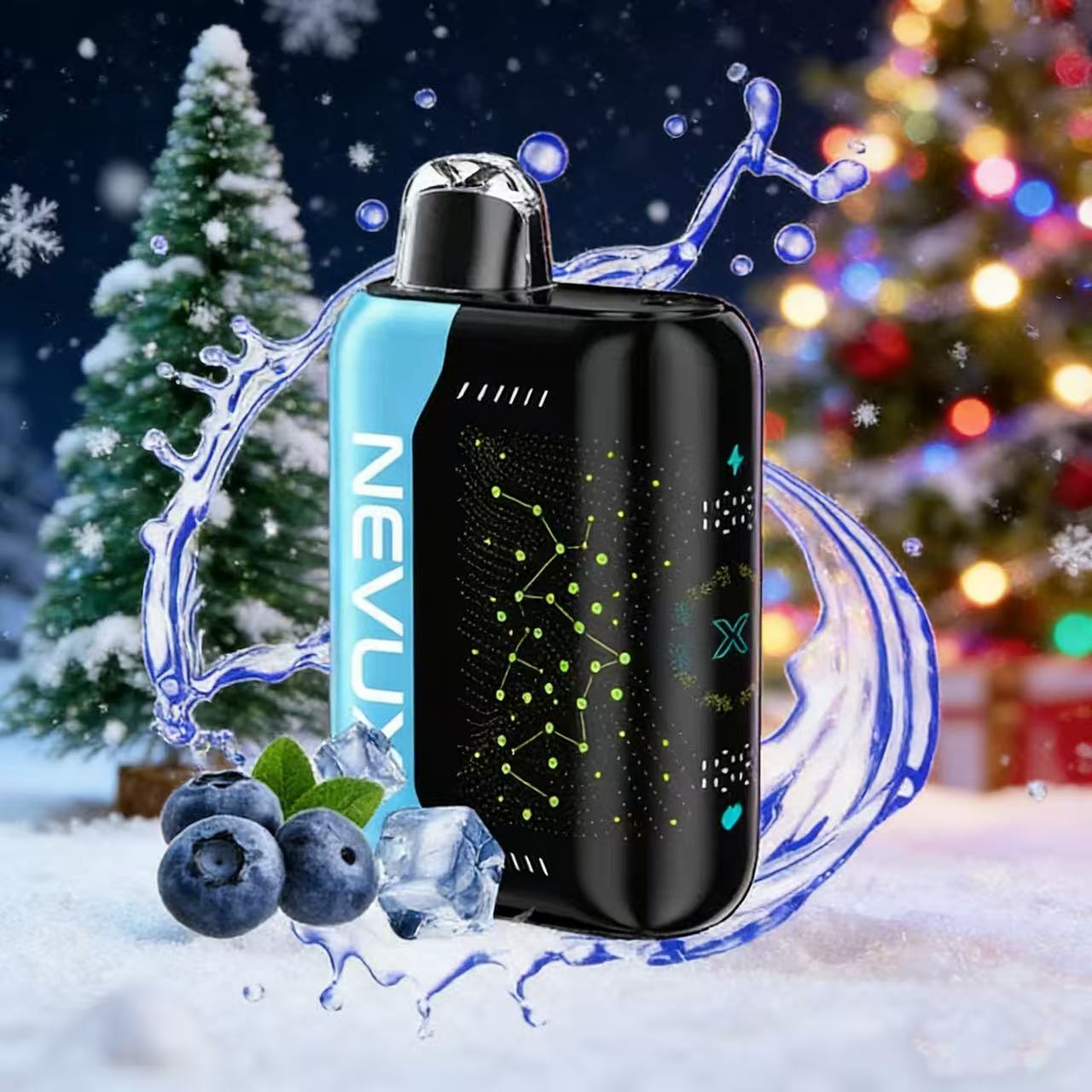 NEVUX Pulse X 40K Blue razz ice