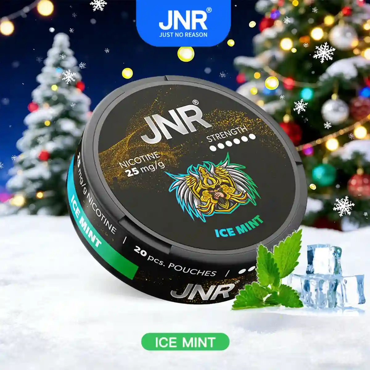 JNR Nicotine Pouches-lce Mint