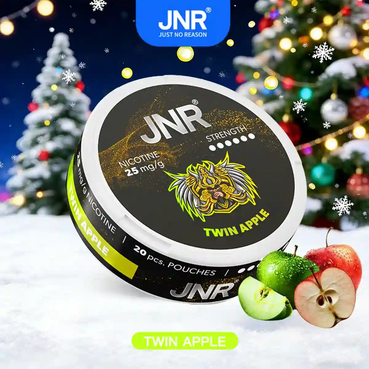 JNR Nicotine Pouches-Twin Apple