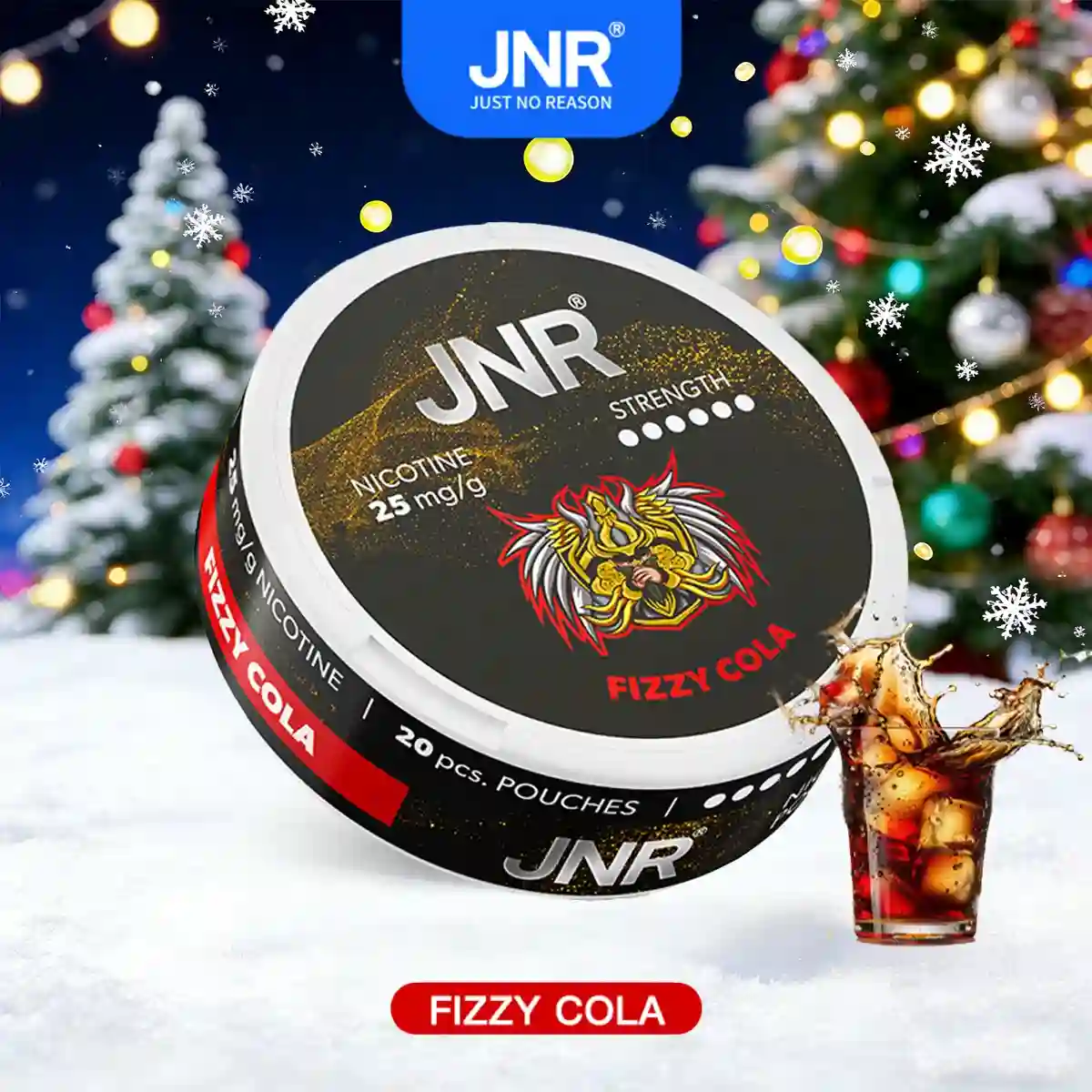 JNR Nicotine Pouches-Fizzy Cola