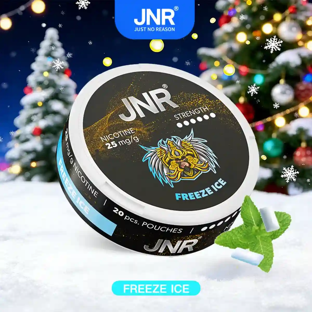 JNR Nicotine Pouches-Freeze lce