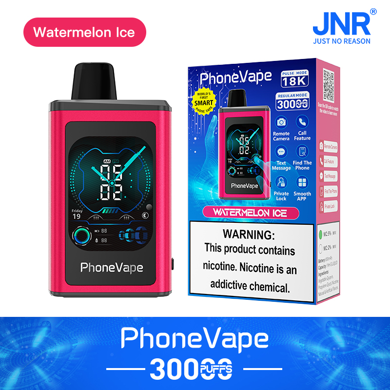 JNR PhoneVape 30K Disposable Vape-Watermelon lce