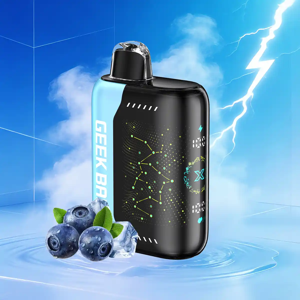 Blue Razz Ice GEEK BAR Pulse X 25K Disposable Vape