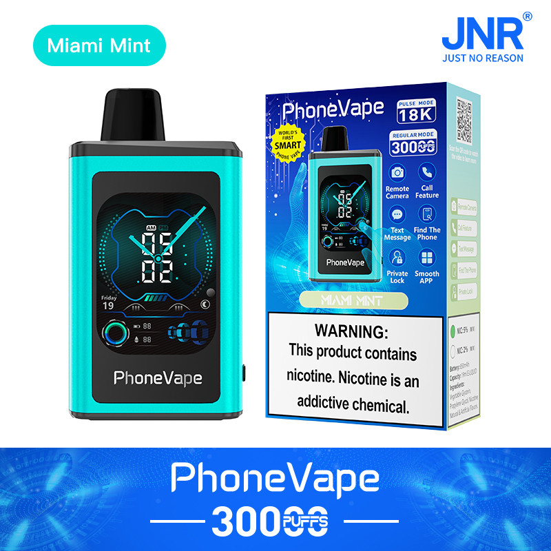 JNR PhoneVape 30K Disposable Vape-Miami Mint