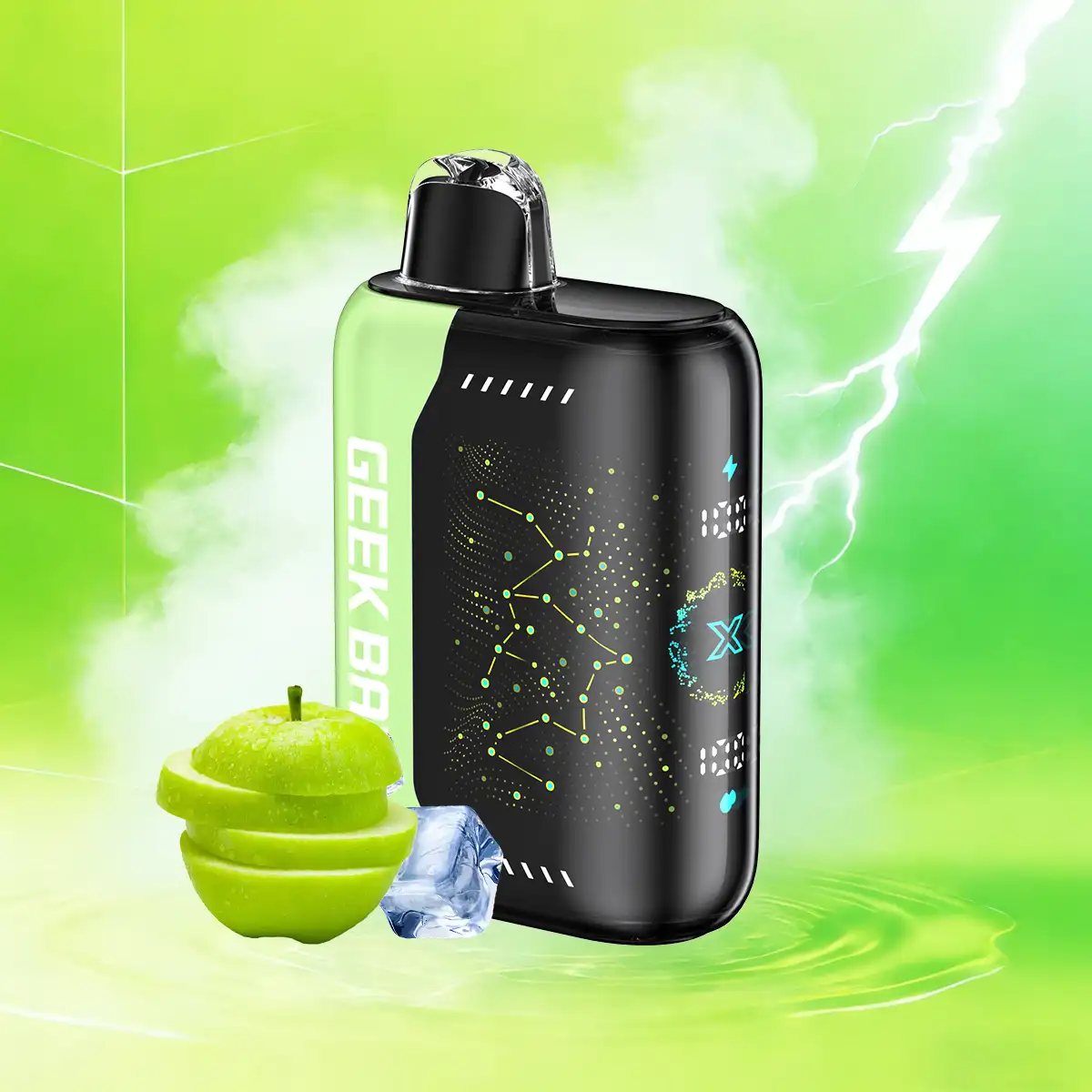 Sour Apple Ice GEEK BAR Pulse X 25K Disposable Vape