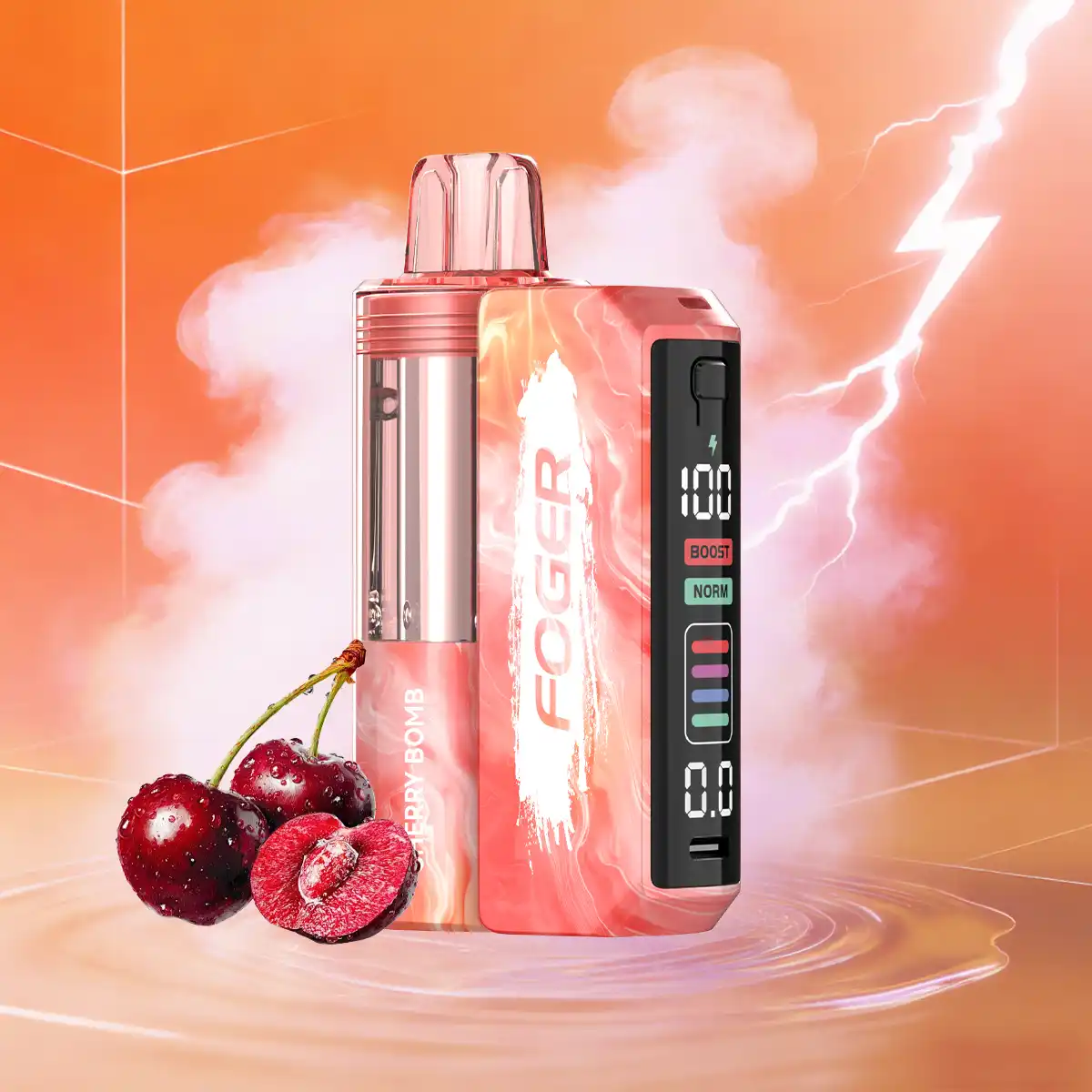 Cherry Bomb | Foger Switch Pro Kit 5% - 30K Puffs Disposable Vape